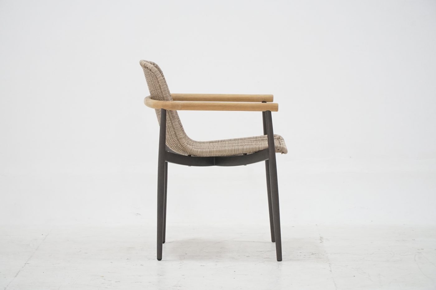 Victoria Dining Arm Chair (Base Alu) - Image 3